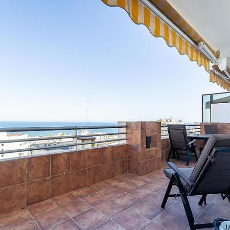 Vistas Azules -- remodeled, large terrace, spectacular ocean views&beach level access Torremolinos Exterior foto